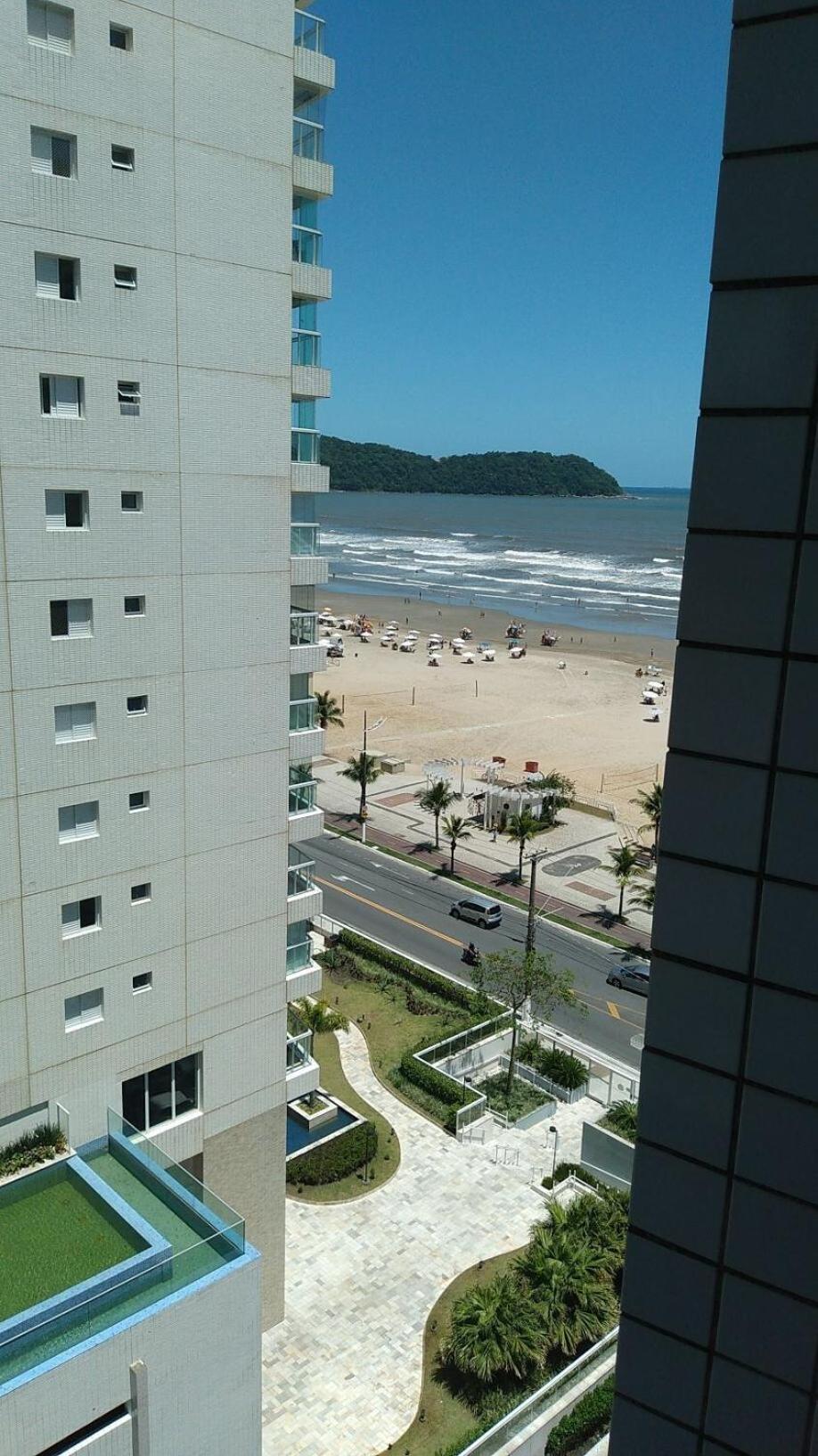Apto Frente Pra Praia Boqueirao Pg Praia Grande  Luaran gambar